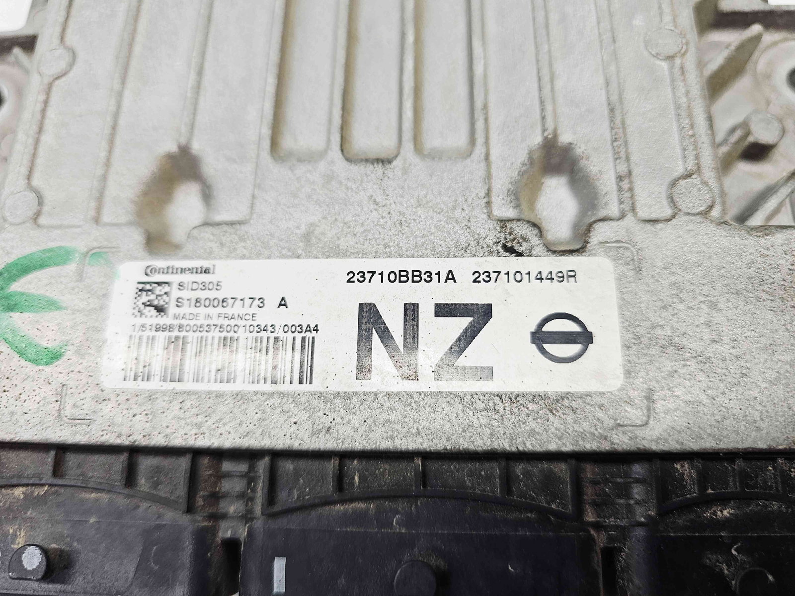 Calculator motor ECU Nissan Qashqai [Fabr 2007-2014] 23710BB31A 1.5 DCI K9K-646 76KW / 103KW - imagine 2