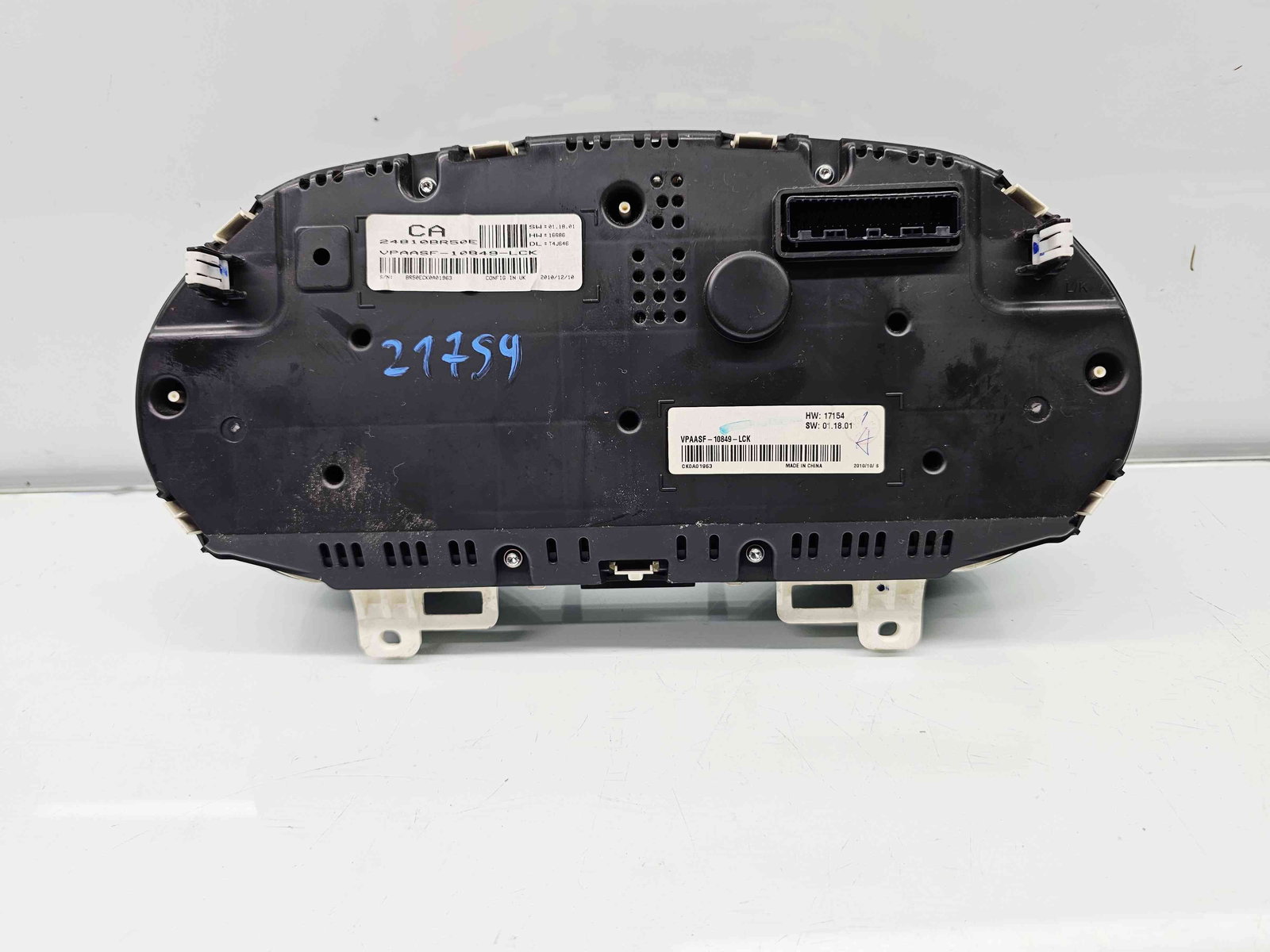 Ceas bord Nissan Qashqai [Fabr 2007-2014] 24810BR50E - imagine 3