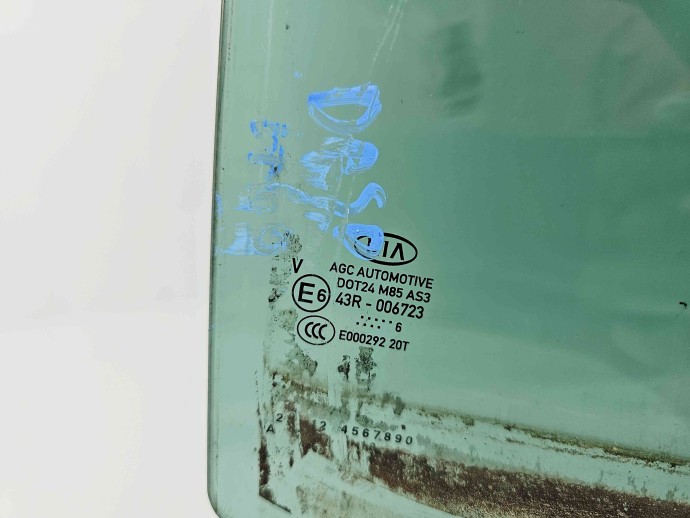 Geam usa dreapta spate Kia Sportage IV [Fabr 2016-2025] OEM