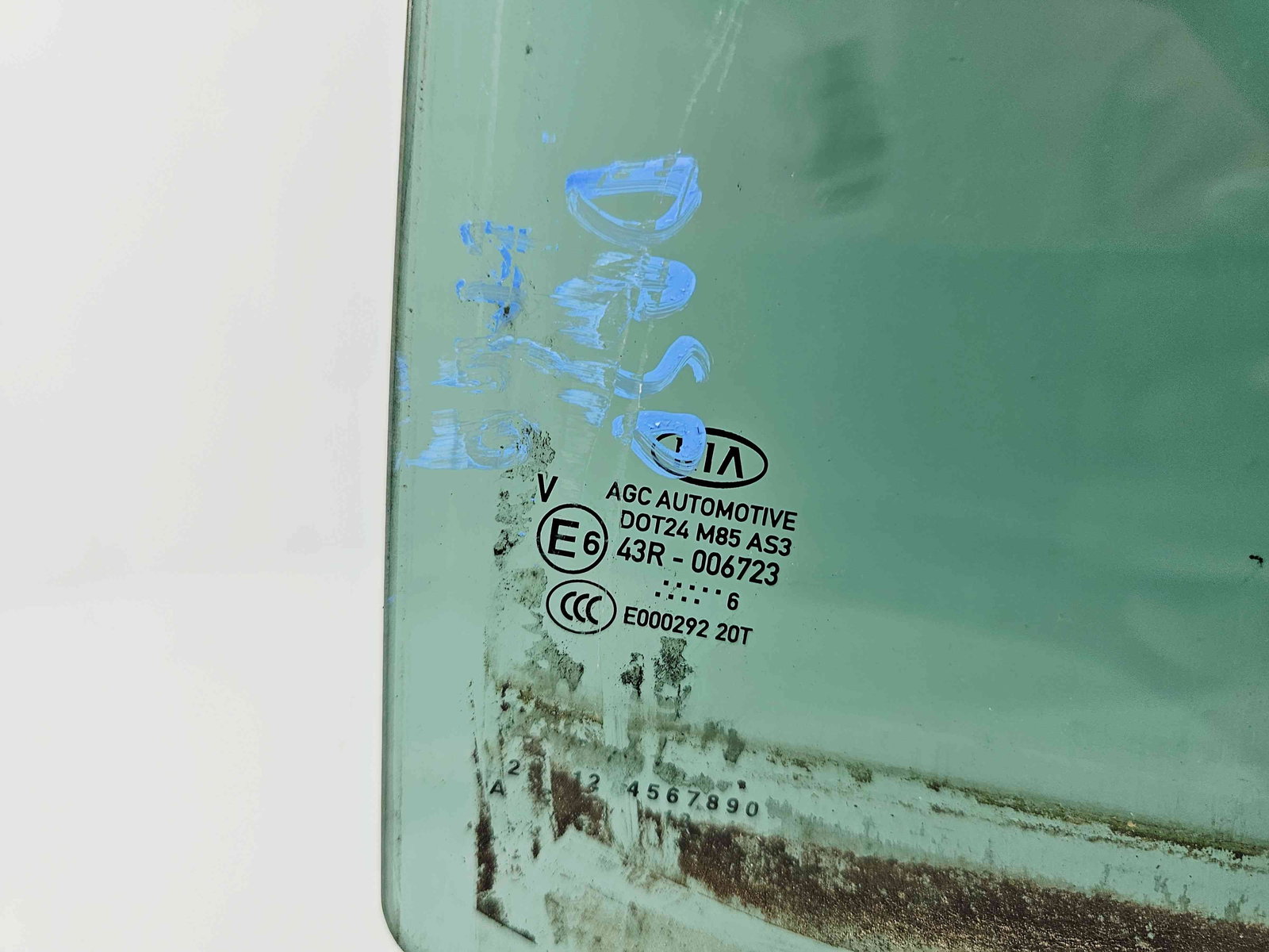 Geam usa dreapta spate Kia Sportage IV [Fabr 2016-2025] OEM - imagine 2