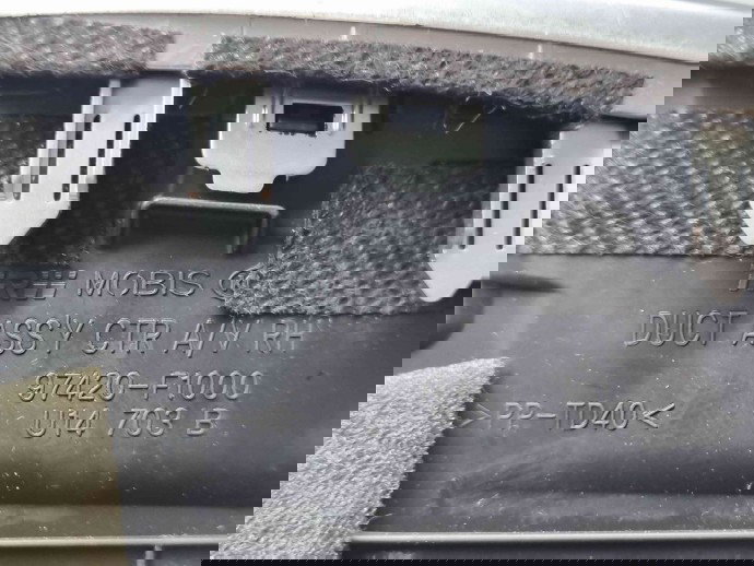  Grila aerisire centrala Kia Sportage IV [Fabr 2016-2025] 97410-F1000 / 97420-F1000