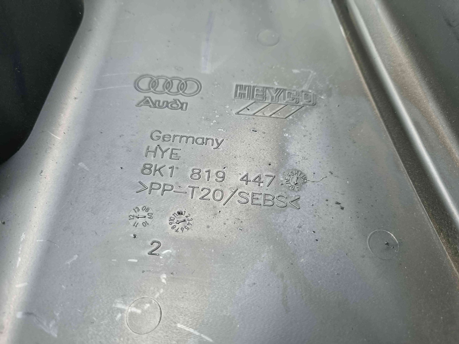 Grila stergator parbriz Audi A4 (8K5, B8) Avant [Fabr 2008-2015] 8K1819447 - imagine 9