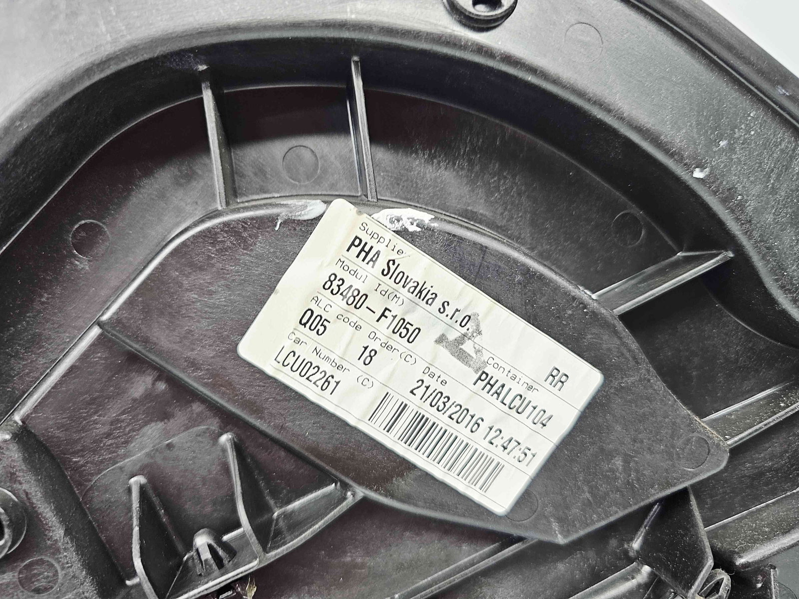 Macara electrica geam dreapta spate Kia Sportage IV [Fabr 2016-2025] 83480-F1050 - imagine 3