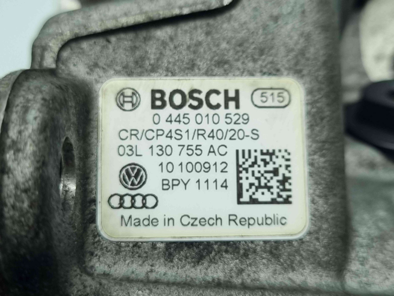 Pompa inalta presiune Audi A4 (8K5, B8) Avant [Fabr 2008-2015] 03L130755AC 2.0 TDI CJCA 105KW / 143CP - imagine 6