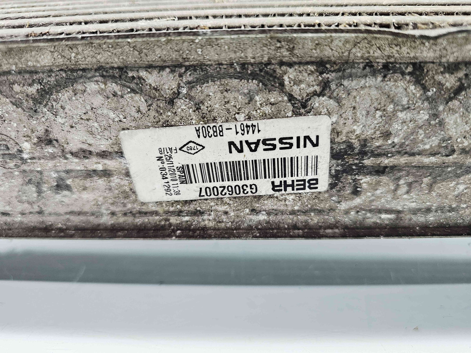 Radiator intercooler Nissan Qashqai [Fabr 2007-2014] 14461-BB30A 1.5 DCI K9K-646 76KW / 103KW - imagine 2