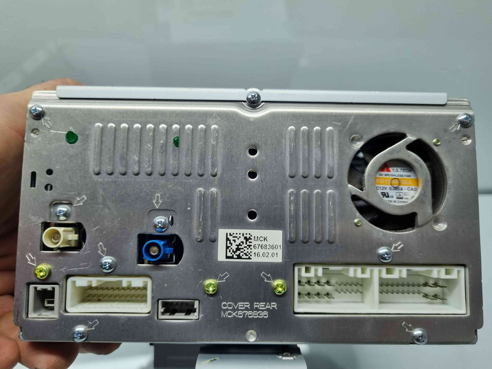 Radio CD cu navigatie Kia Sportage IV [Fabr 2016-2025] 96560-F1010WK - imagine 4