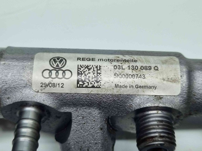 Rampa injectoare Audi A4 (8K5, B8) Avant [Fabr 2008-2015] 03L130089Q 2.0 TDI CJCA 105KW / 143CP