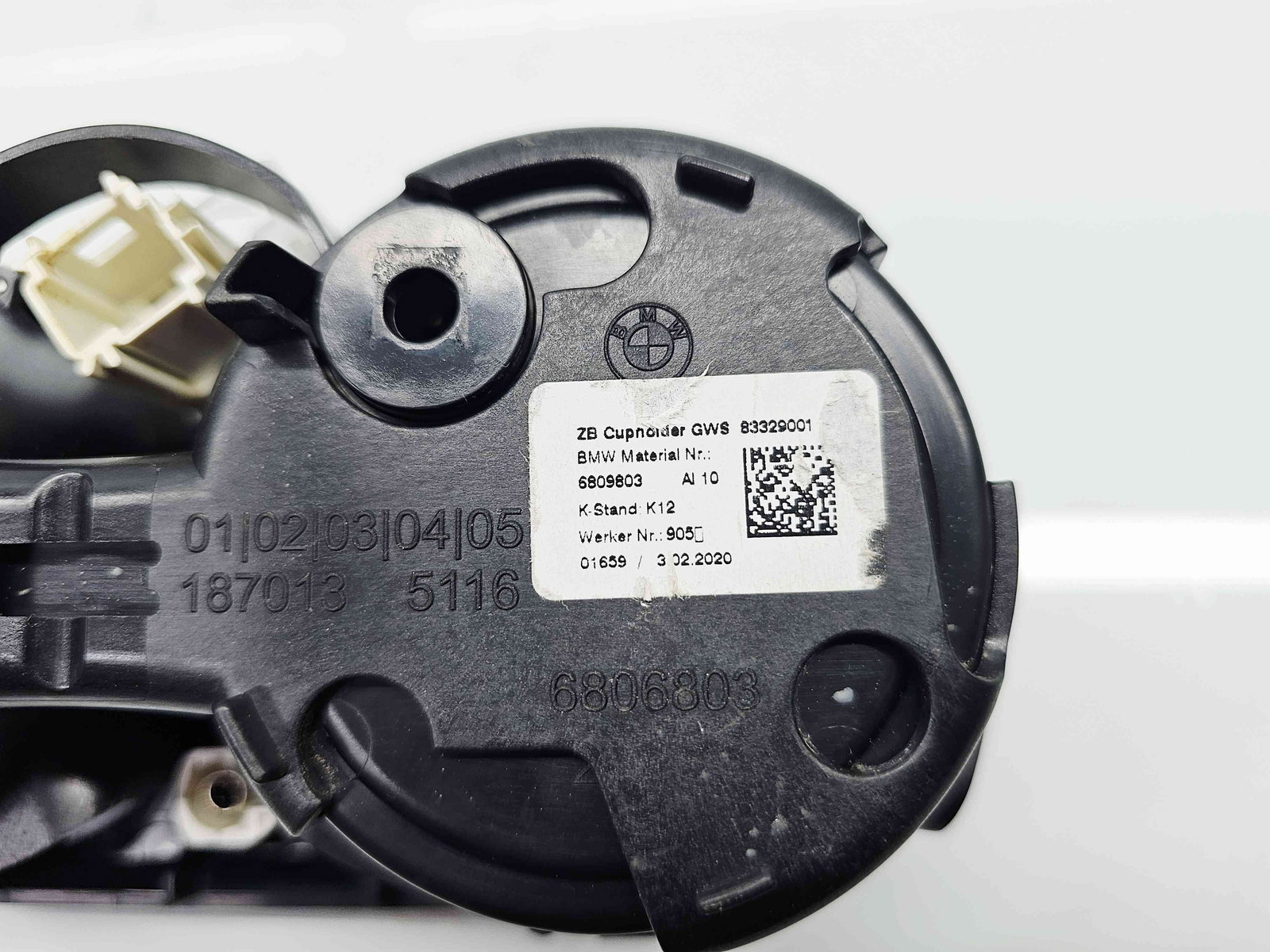 Suport pahare Bmw 3 Saloon (G20) [Fabr 2018-2025] 6809803 - imagine 6