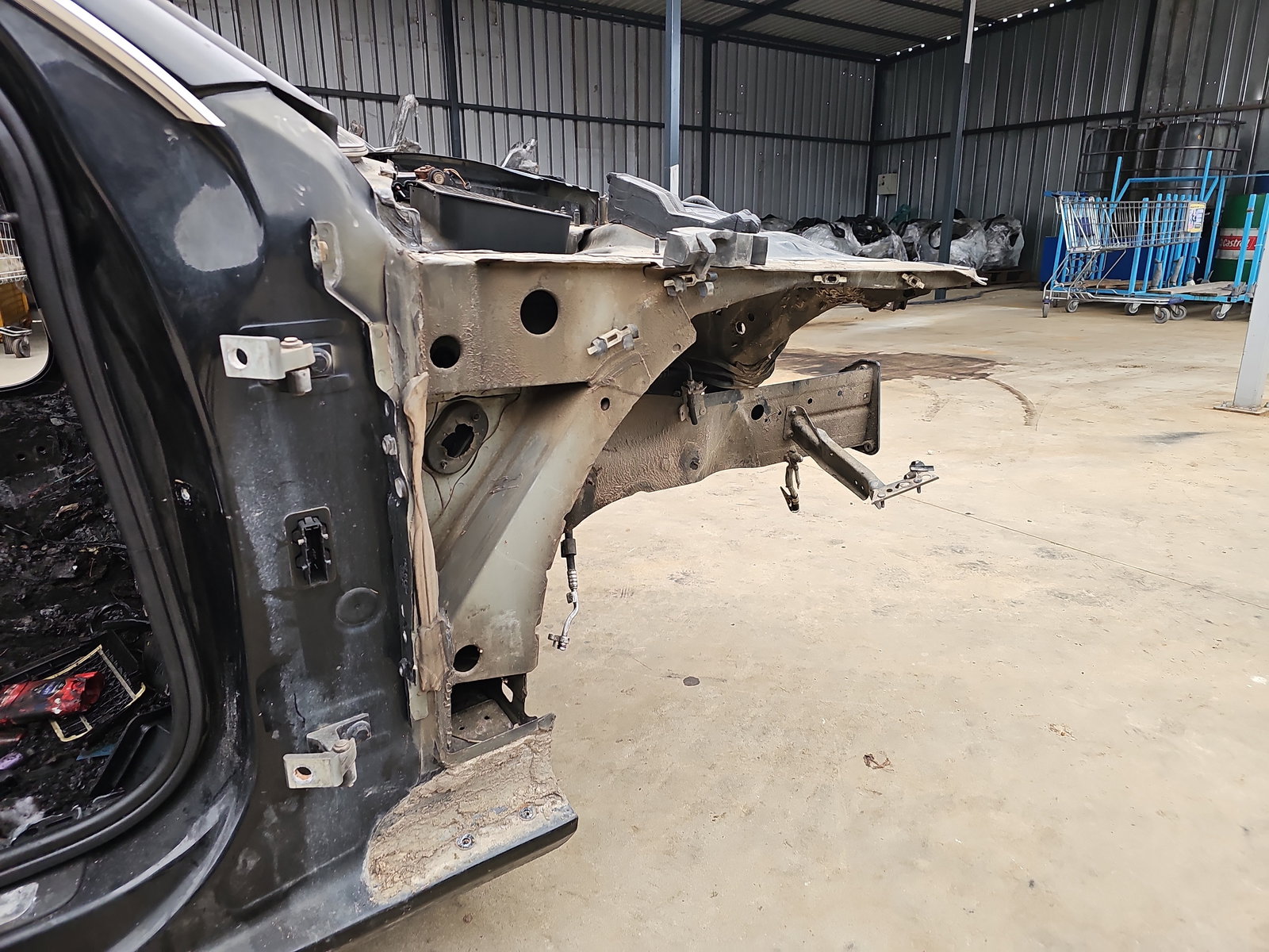 Semi aripa dreapta AUDI A4 (8K5, B8) Avant [Fabr 2008-2015] - imagine 2