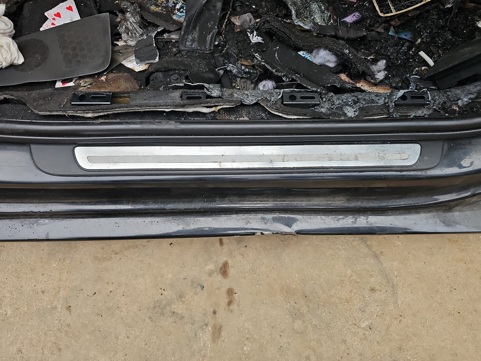 Ornament prag dreapta fata AUDI A4 (8K5, B8) Avant [Fabr 2008-2015]