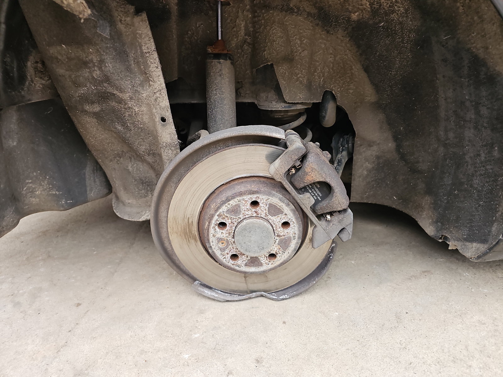 Fuzeta spate dreapta AUDI A4 (8K5, B8) Avant [Fabr 2008-2015] 2.0 TDI CJCA 105KW / 143CP