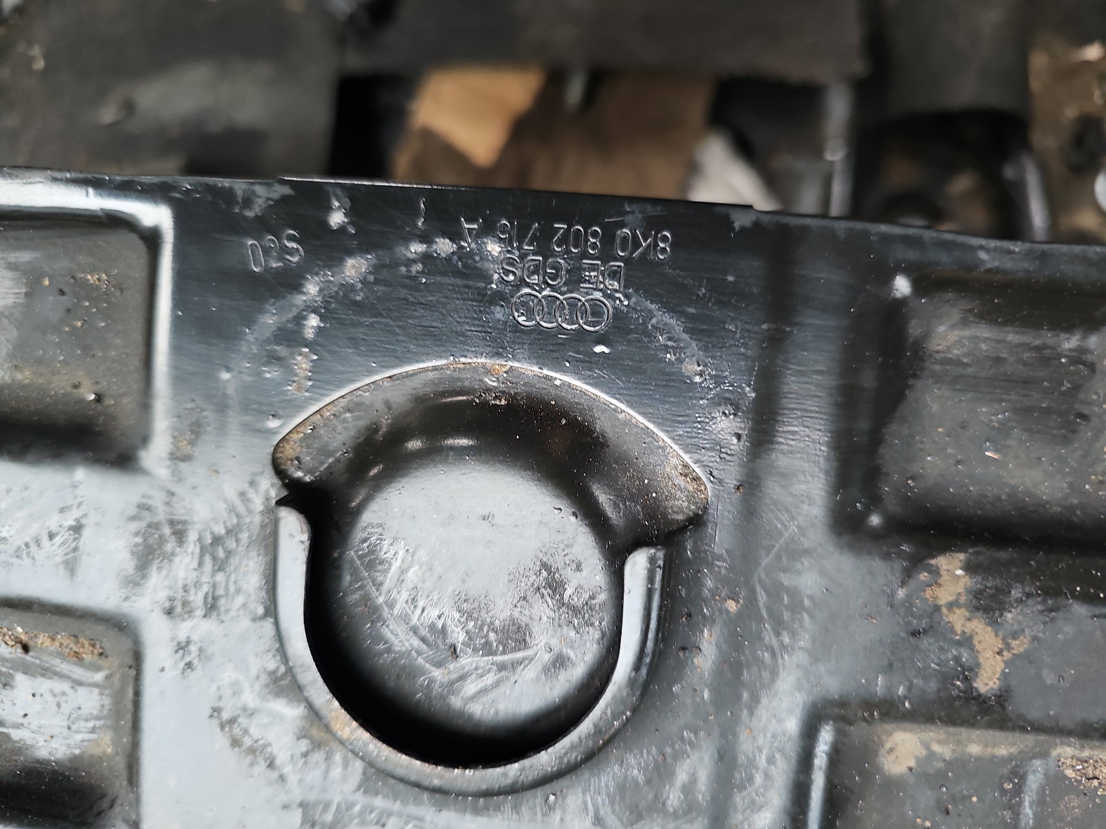 Suport roata rezerva AUDI A4 (8K5, B8) Avant [Fabr 2008-2015] 8K0802715A - imagine 3