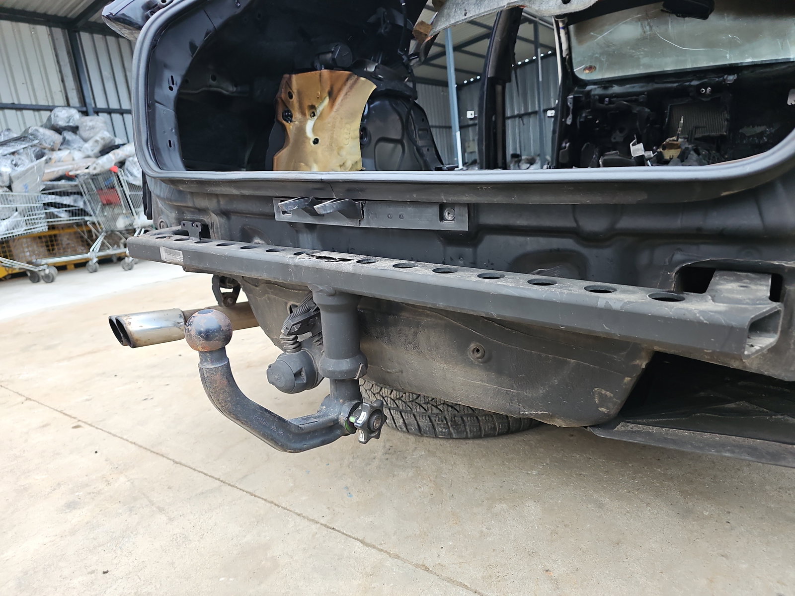 Carlig remorcare AUDI A4 (8K5, B8) Avant [Fabr 2008-2015] 8T0.800.491F - imagine 2