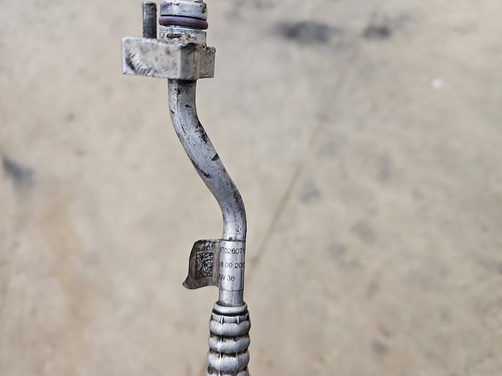 Conducta AC AUDI A4 (8K5, B8) Avant [Fabr 2008-2015] 8TO260710F 2.0 TDI CJCA 105KW / 143CP - imagine 2