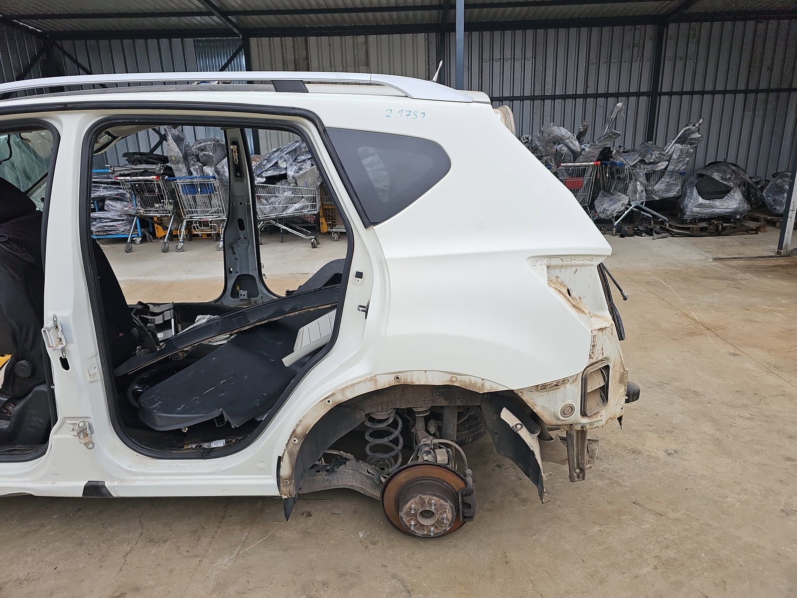 Aripa stanga spate Nissan Qashqai [Fabr 2007-2014] - imagine 1