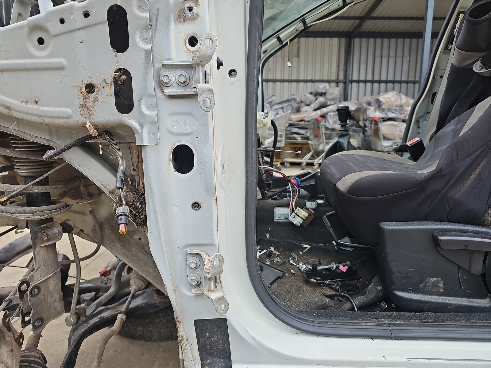 Set balamale usa stanga fata Nissan Qashqai [Fabr 2007-2014] OEM - imagine 1