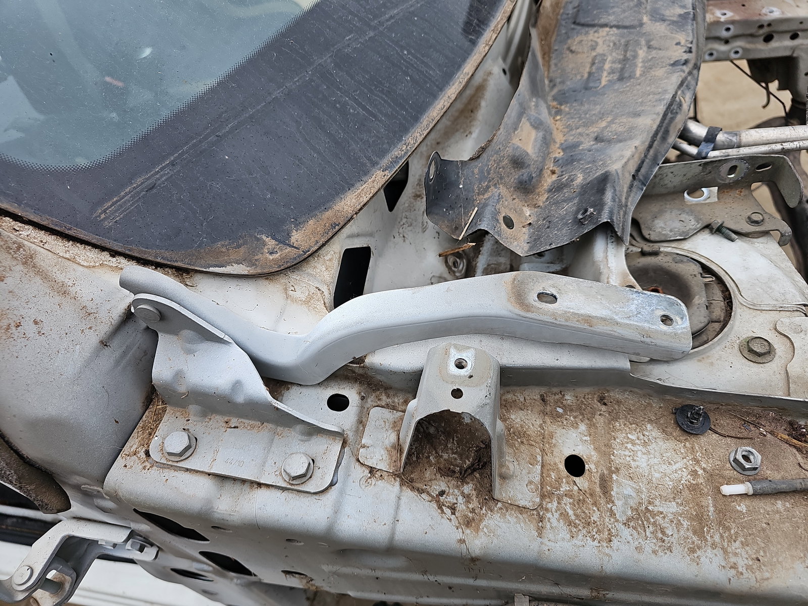 Set balamale capota Nissan Qashqai [Fabr 2007-2014] OEM - imagine 3