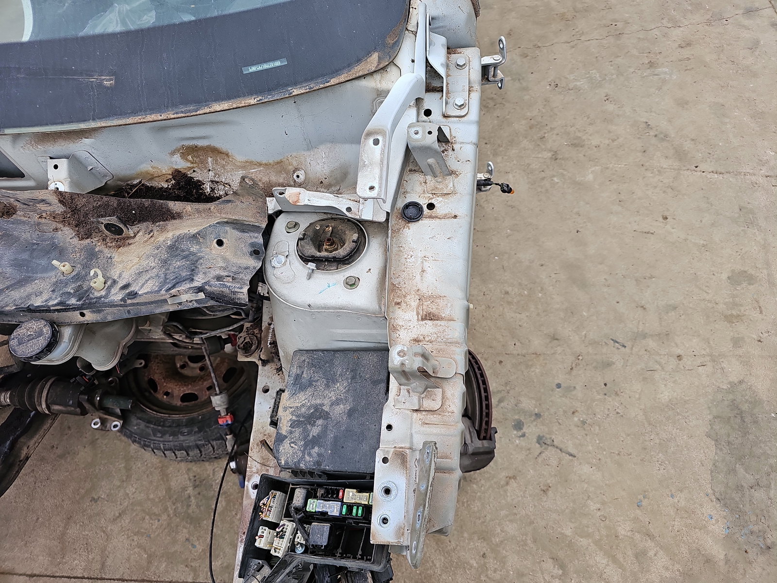 Semi aripa stanga Nissan Qashqai [Fabr 2007-2014] OEM - imagine 2