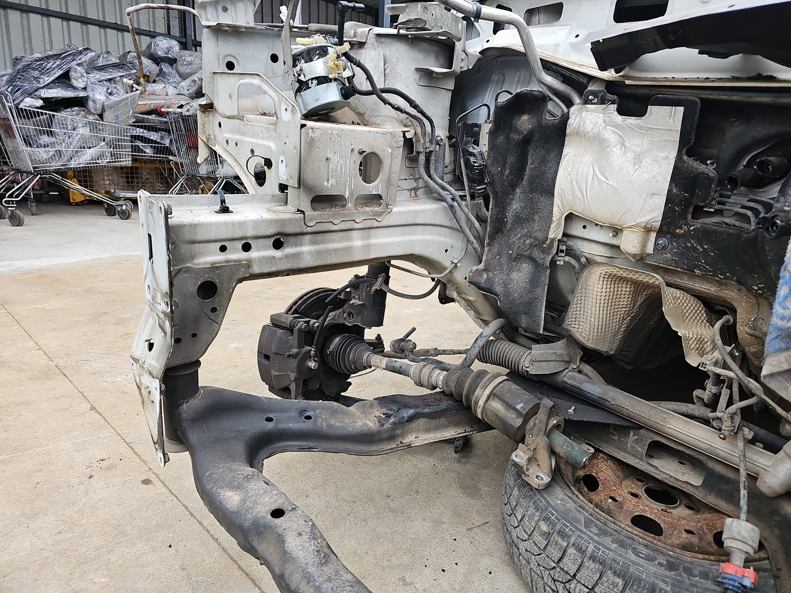 Lonjeron dreapta Nissan Qashqai [Fabr 2007-2014] OEM - imagine 3