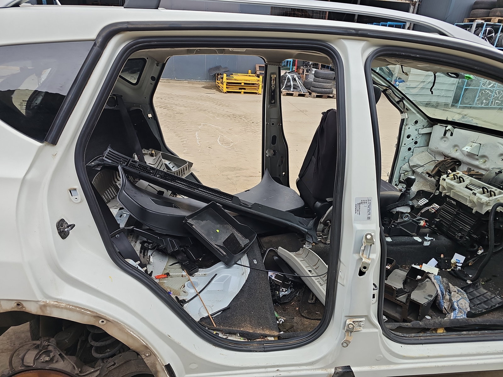 Cheder usa dreapta spate Nissan Qashqai [Fabr 2007-2014] OEM