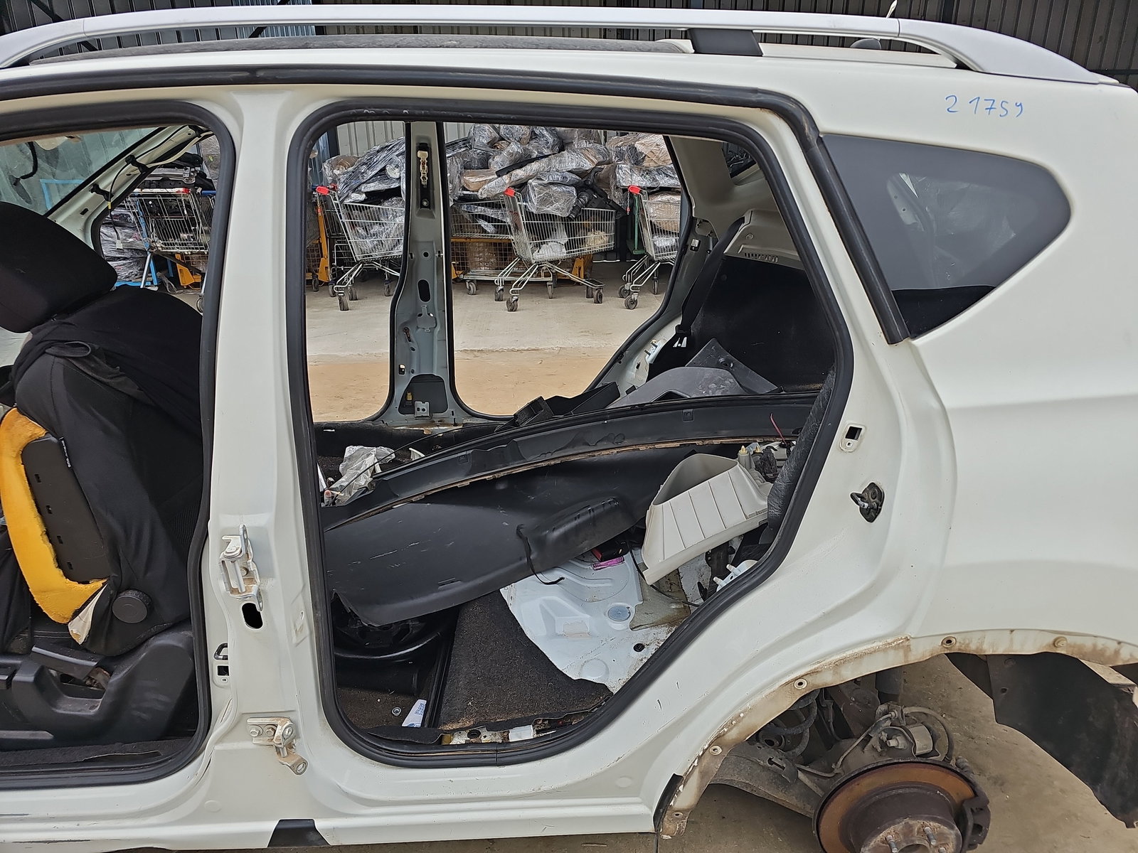 Cheder usa stanga spate Nissan Qashqai [Fabr 2007-2014] OEM