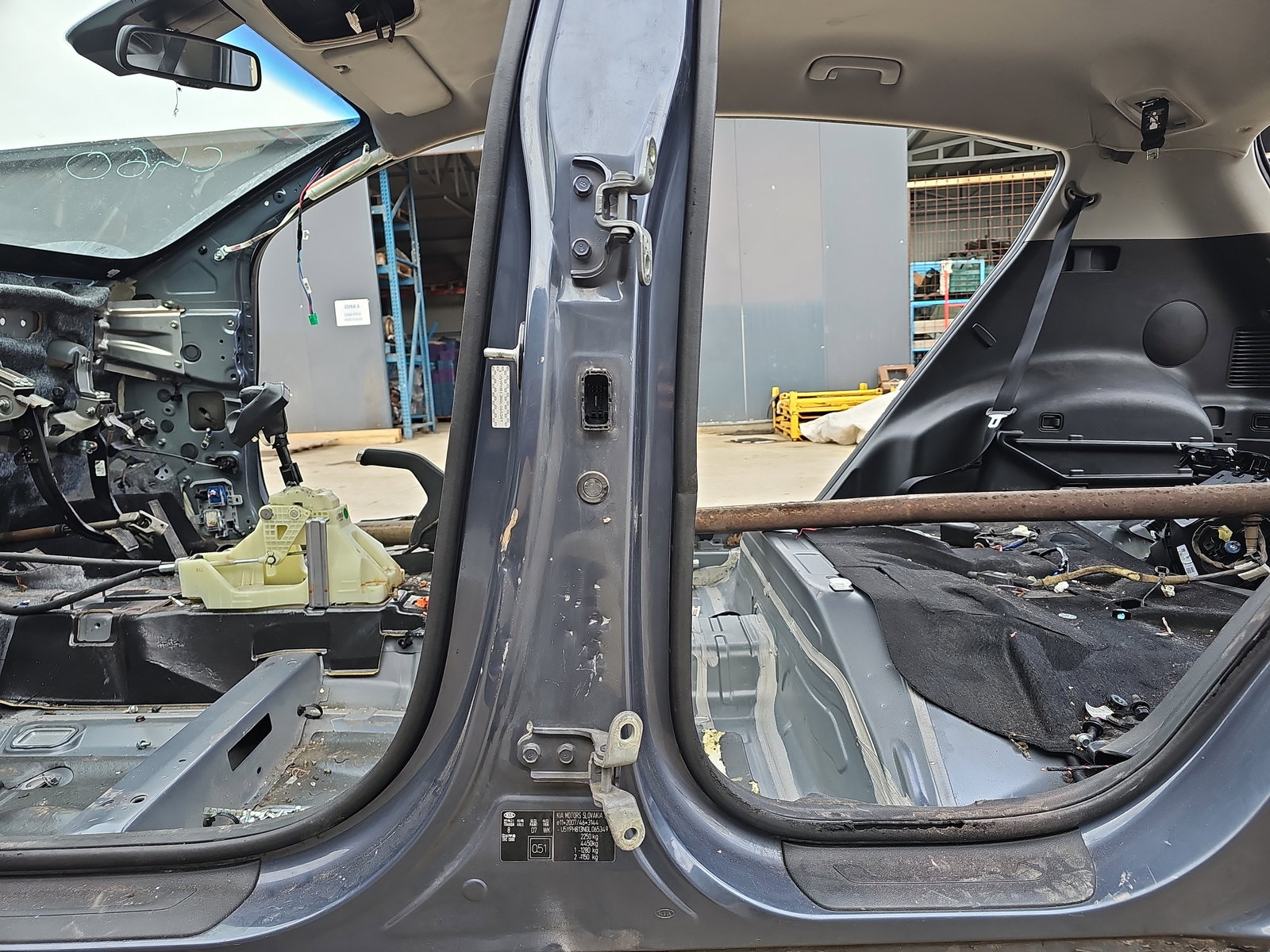 Set balamale usa stanga spate KIA Sportage IV [Fabr 2016-2025] OEM - imagine 1