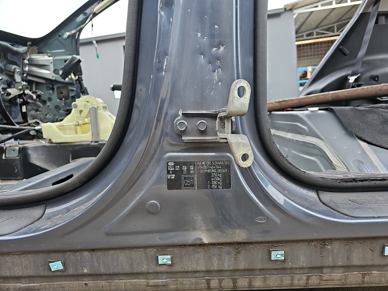 Set balamale usa stanga spate KIA Sportage IV [Fabr 2016-2025] OEM - imagine 3