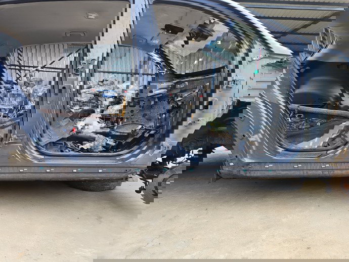 Prag lateral dreapta KIA Sportage IV [Fabr 2016-2025] OEM