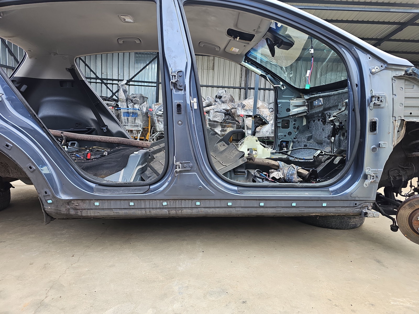 Prag lateral dreapta KIA Sportage IV [Fabr 2016-2025] OEM - imagine 1