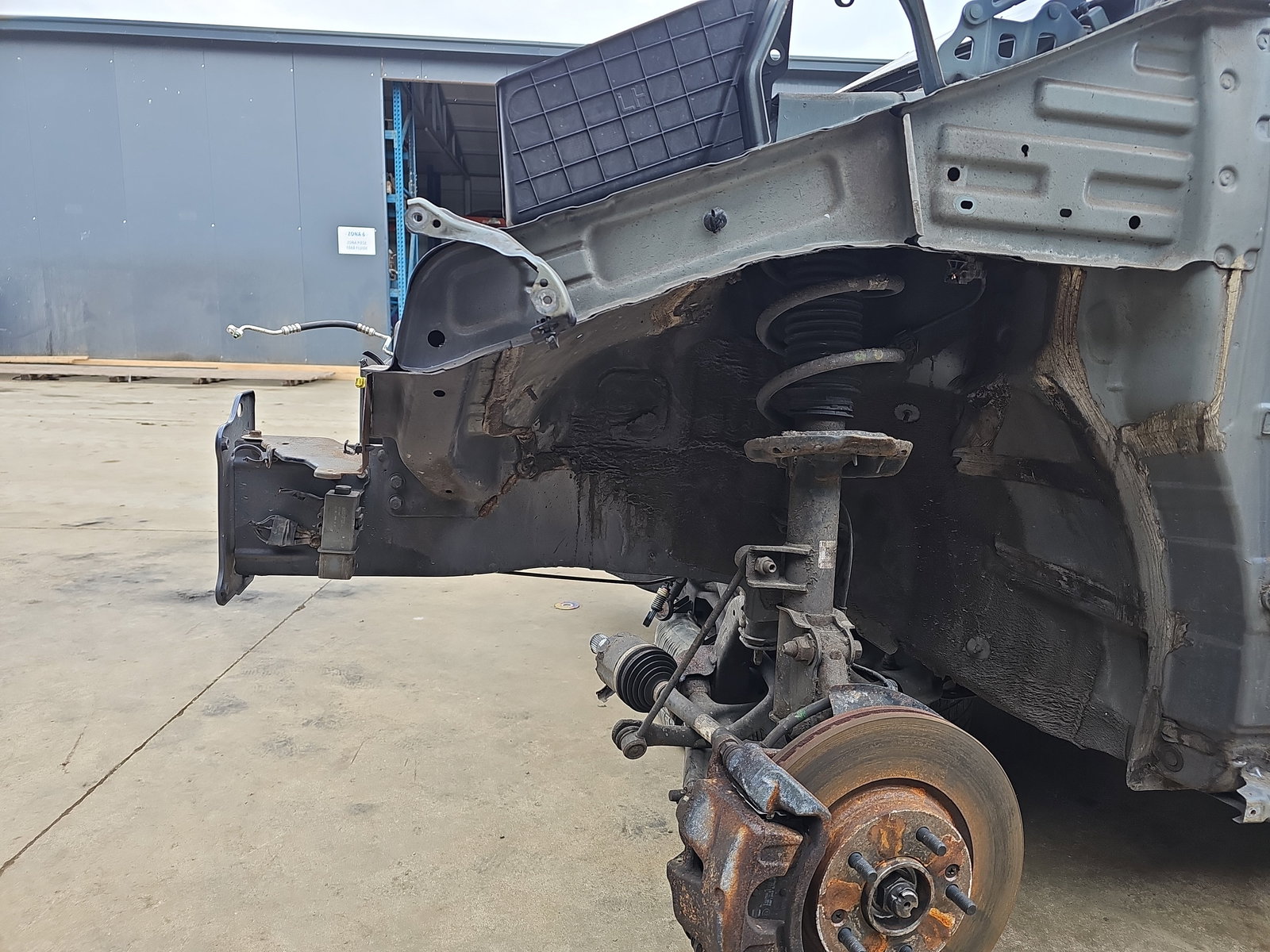 Lonjeron stanga KIA Sportage IV [Fabr 2016-2025] OEM - imagine 3