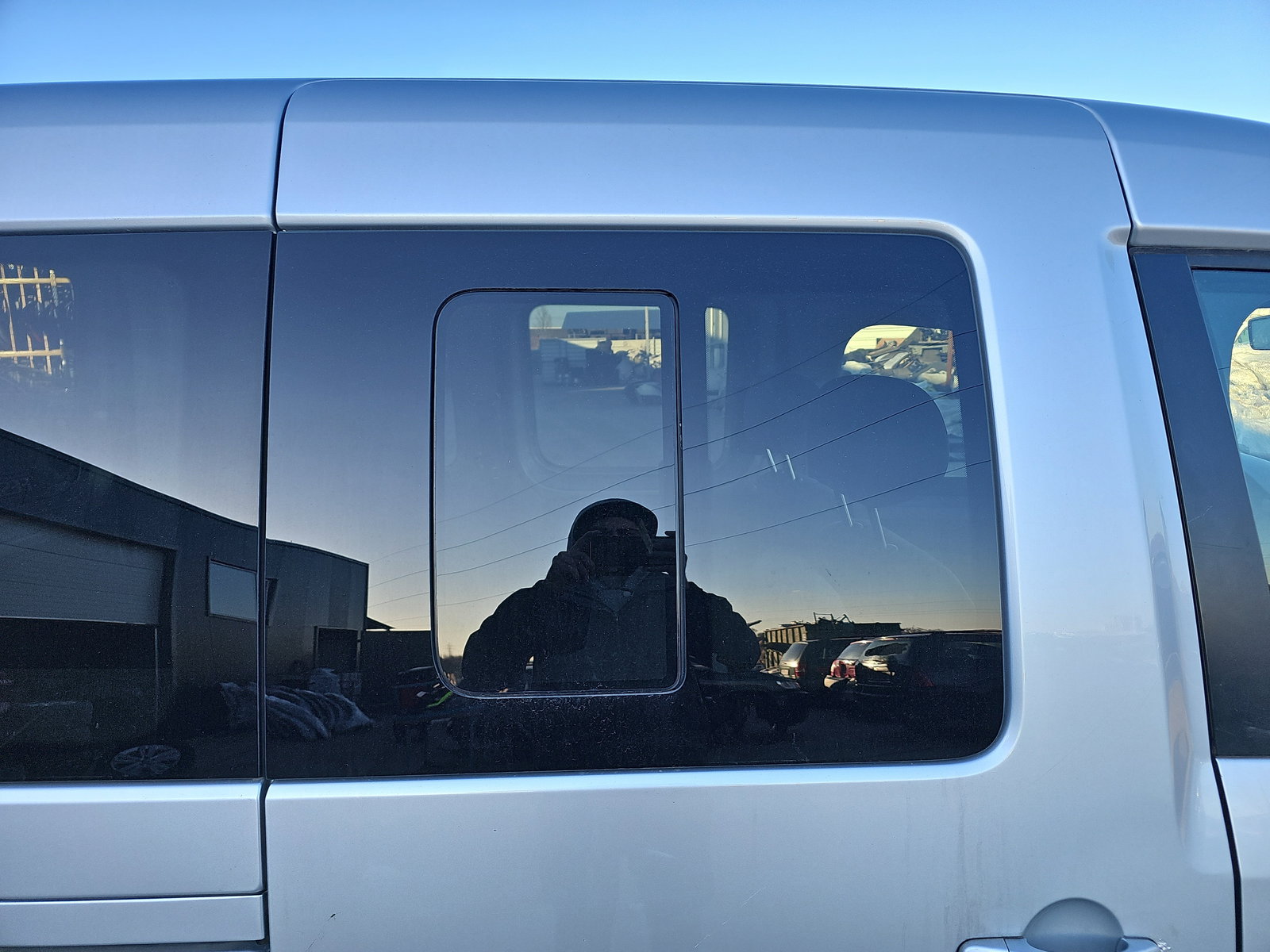 Geam usa dreapta spate Volkswagen Caddy 3 (2KA, 2KH) [Fabr 2004-2009] OEM - imagine 1