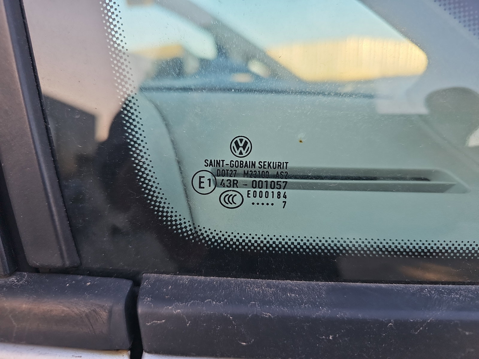 Geam fix dreapta fata Volkswagen Caddy 3 (2KA, 2KH) [Fabr 2004-2009] OEM - imagine 2