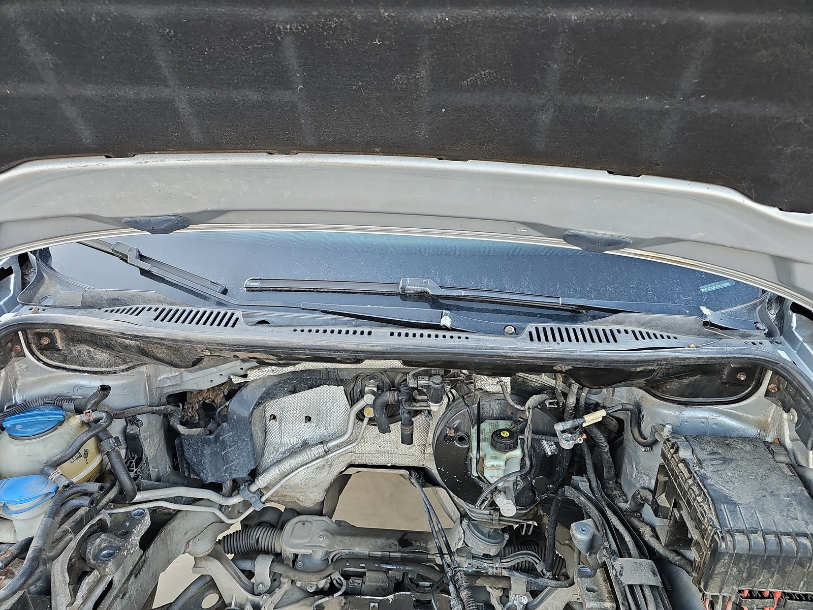 Grila stergator parbriz Volkswagen Caddy 3 (2KA, 2KH) [Fabr 2004-2009] OEM - imagine 1