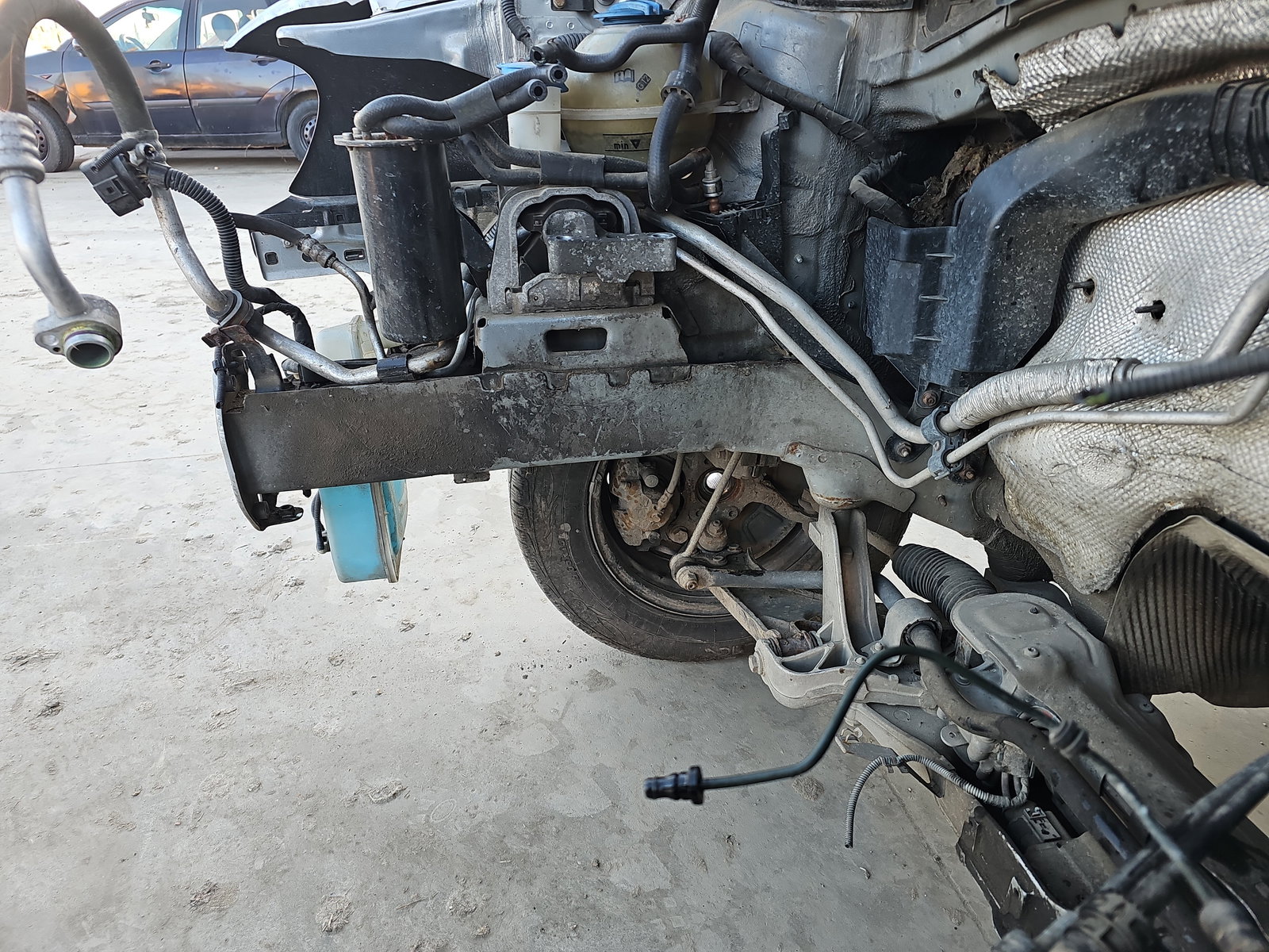 Lonjeron dreapta Volkswagen Caddy 3 (2KA, 2KH) [Fabr 2004-2009] OEM - imagine 1