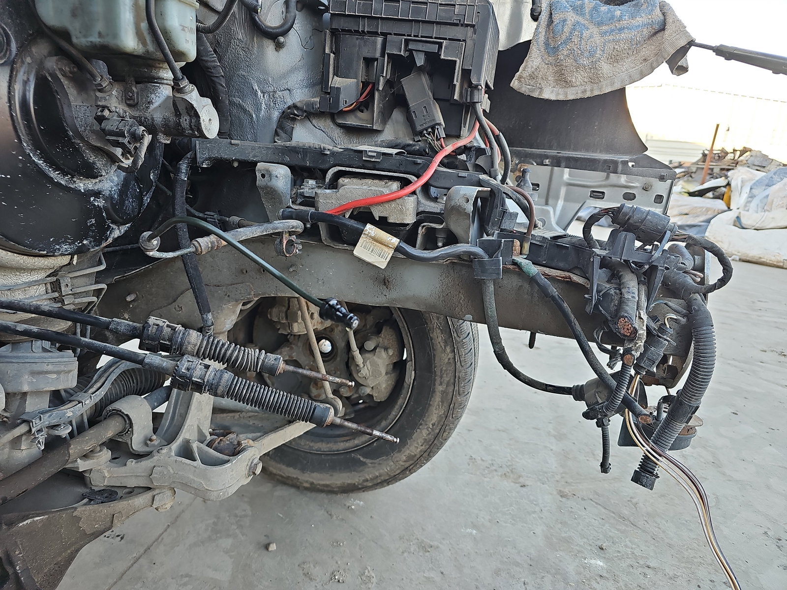 Lonjeron stanga Volkswagen Caddy 3 (2KA, 2KH) [Fabr 2004-2009] OEM - imagine 1