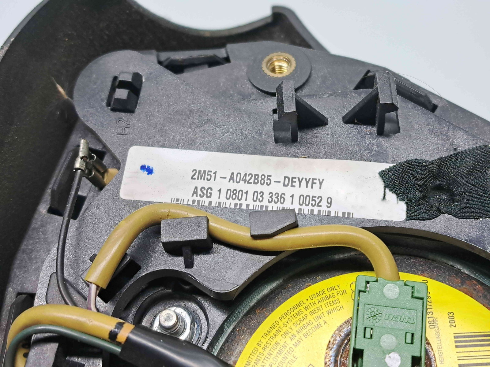 Airbag volan Ford Focus 1 [Fabr 1998-2005] 2M51-A042B85-DEYYFY - imagine 4