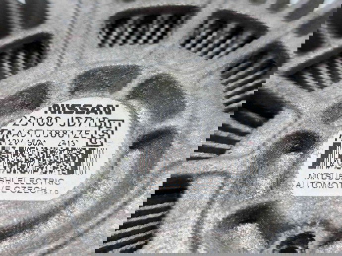 Alternator Nissan Qashqai [Fabr 2007-2014] Facelift 23100JD71B 2.0 DCI M9R 110KW / 150CP