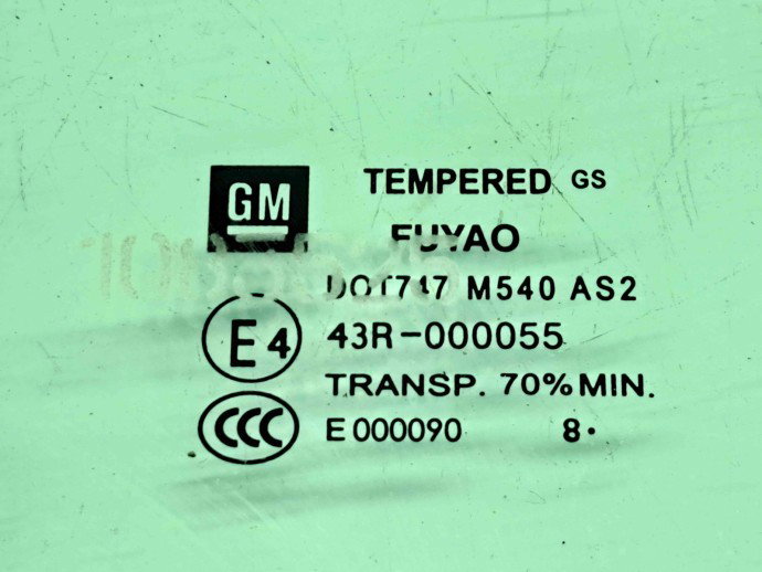 Geam fix usa dreapta spate Opel Insignia A [Fabr 2008-2016] OEM