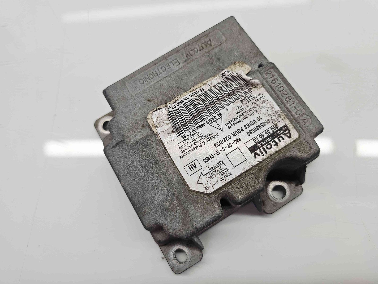 Calculator airbag Peugeot 407 [Fabr 2004-2010] 9655880880 2.0 HDI RHR - imagine 4