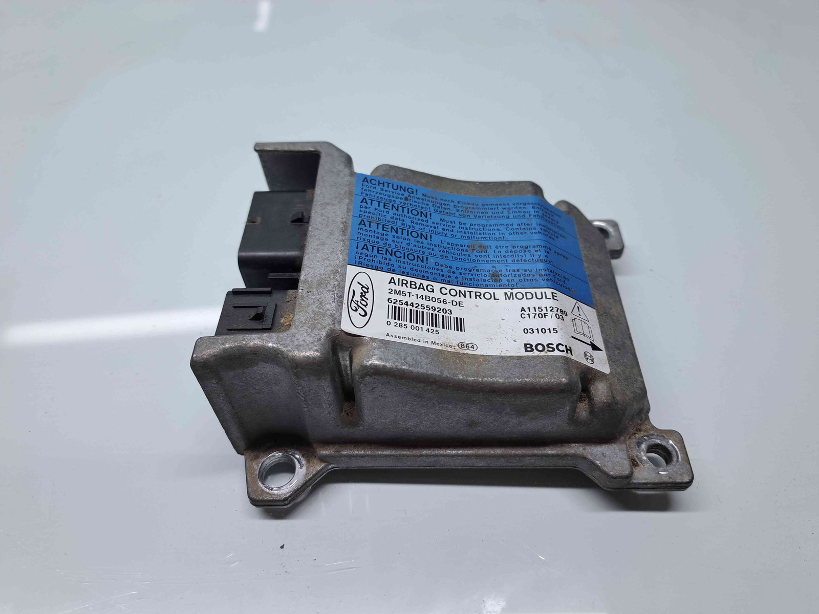 Calculator airbag Ford Focus 1 [Fabr 1998-2005] 2M5T-14B056-DE 1.8 TDCI BHDA 55KW / 75CP - imagine 1