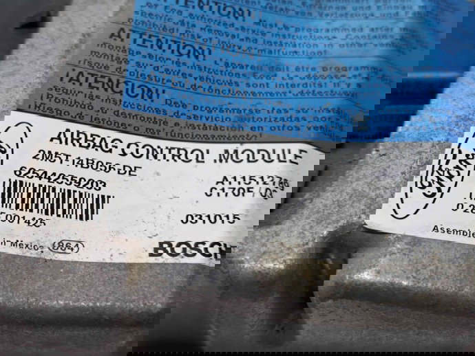 Calculator airbag Ford Focus 1 [Fabr 1998-2005] 2M5T-14B056-DE 1.8 TDCI BHDA 55KW / 75CP