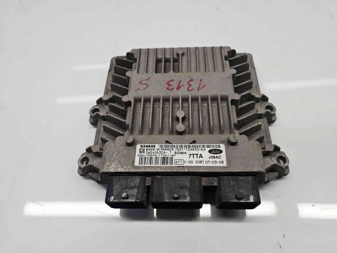 Calculator motor ECU Ford Fiesta 5 [Fabr 2001-2010] 7S61-12A650-EA 1.4 TDCI F6JB 50KW / 68CP