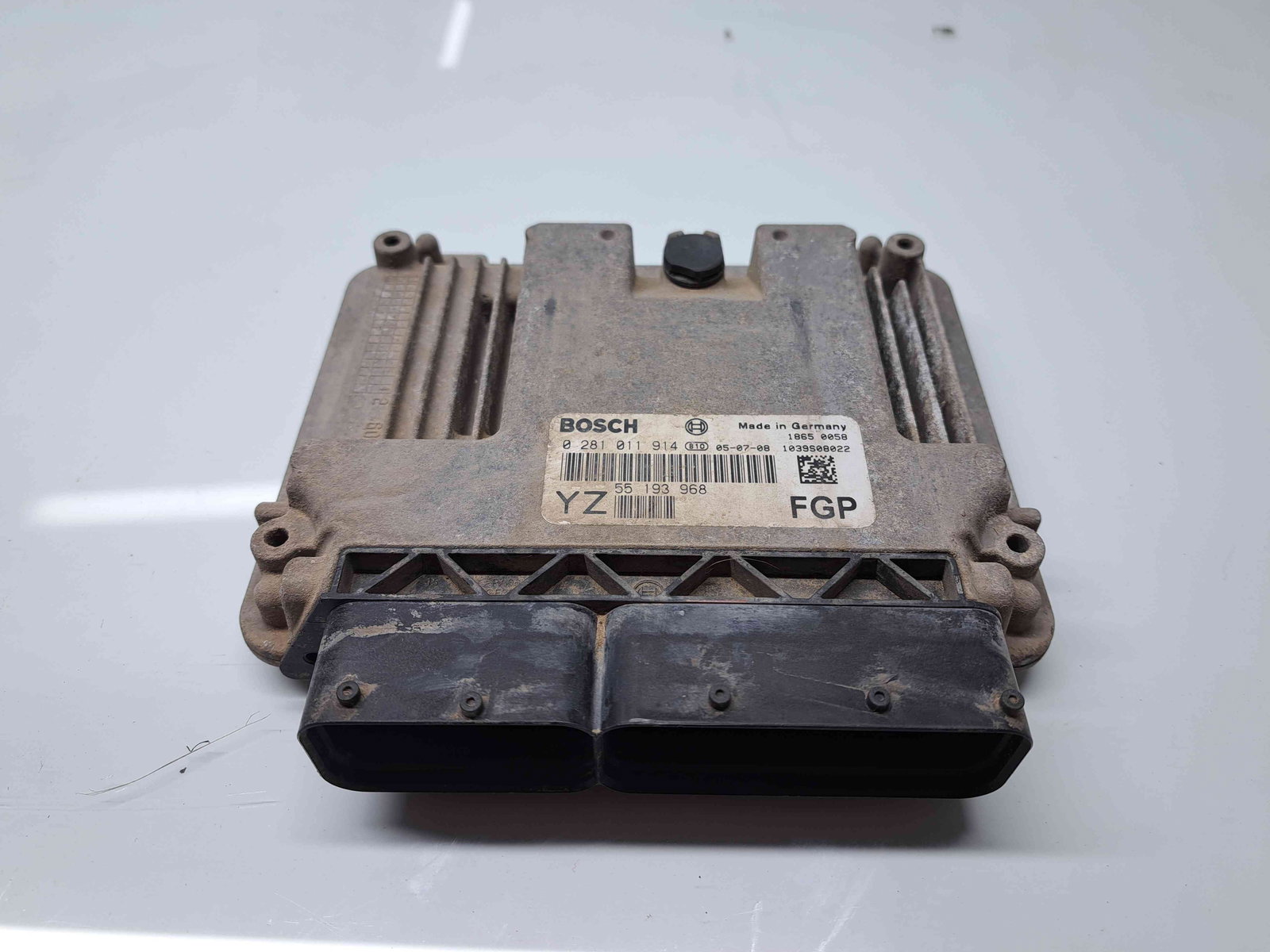 Calculator motor ECU Opel Vectra C [Fabr 2003-2008] 0281011914 1.9 CDTI Z19DT 88KW / 120CP - imagine 2