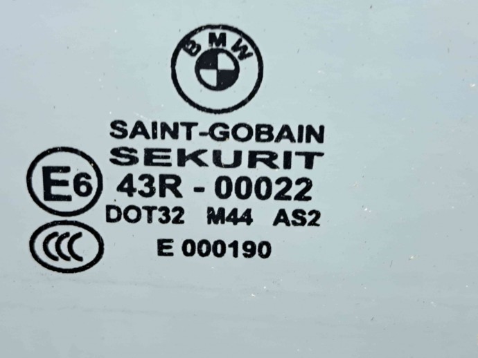 Geam usa dreapta fata Bmw 3 (E46) [Fabr 1998-2005] OEM