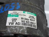 Compresor clima Volkswagen Caddy 3 (2KA, 2KH) [Fabr 2004-2009] 1K0820859F 1.9 TDI BLS 77KW / 105CP