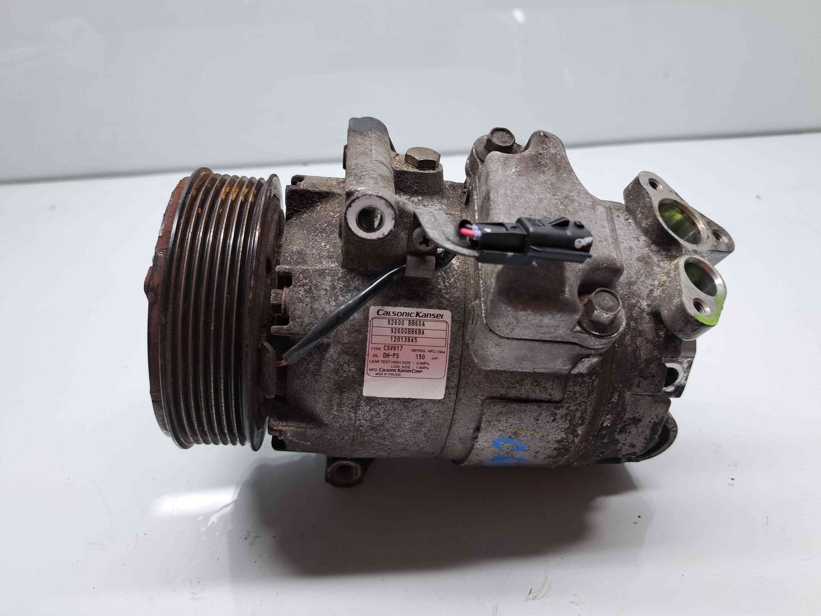 Compresor clima Nissan Qashqai [Fabr 2007-2014] Facelift 92600BB60A 2.0 DCI M9R 110KW / 150CP - imagine 1