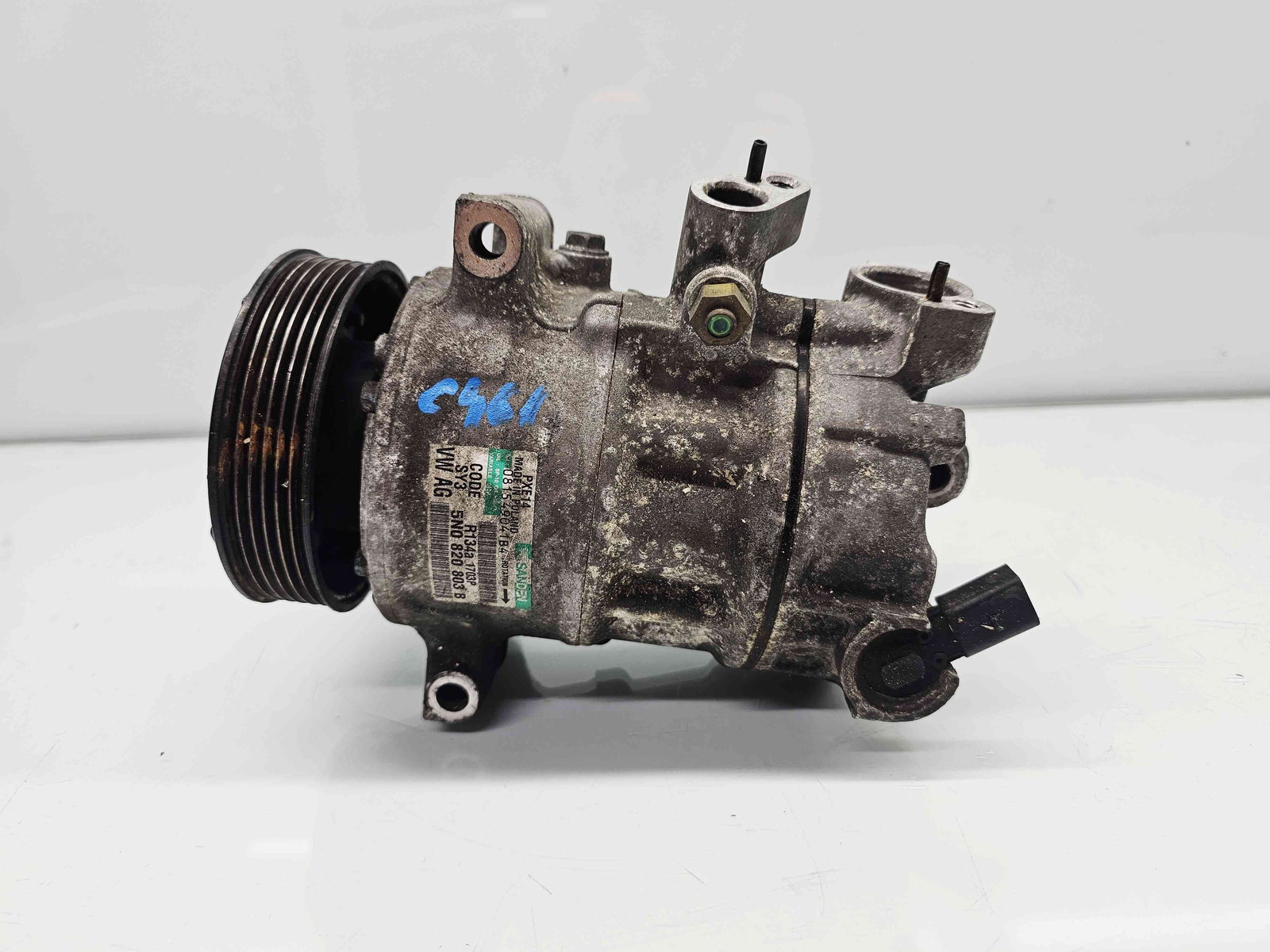 Compresor clima Skoda Octavia 2 Combi (1Z5) [Fabr 2004-2013] Facelift 5N0820803B 1.2 TSI CBZB 77KW / 105CP - imagine 3