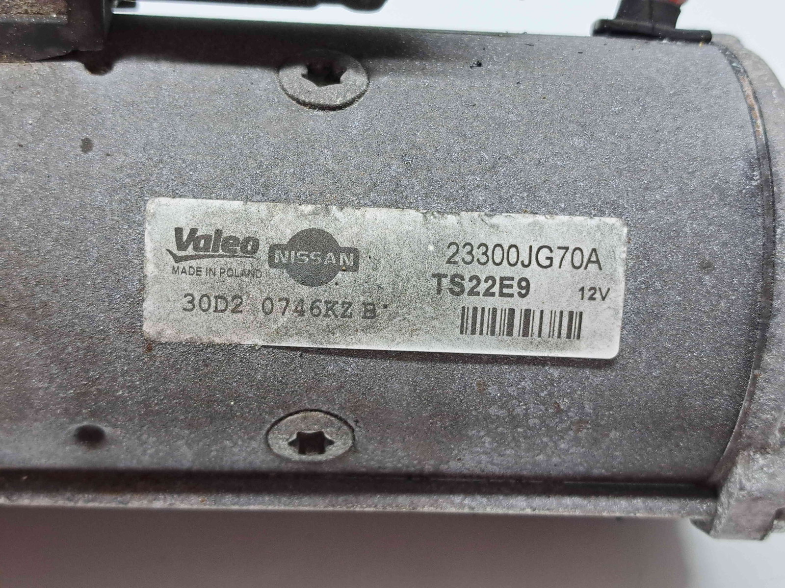 Electromotor 10 dinti Nissan Qashqai [Fabr 2007-2014] Facelift 23300JG70A 2.0 DCI M9R110KW / 150CP - imagine 5