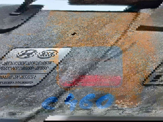  Electromotor 11 dinti Kia Sportage IV [Fabr 2016-2025] 36100-2F300 2.0 CRDI D4HA136KW / 185CP