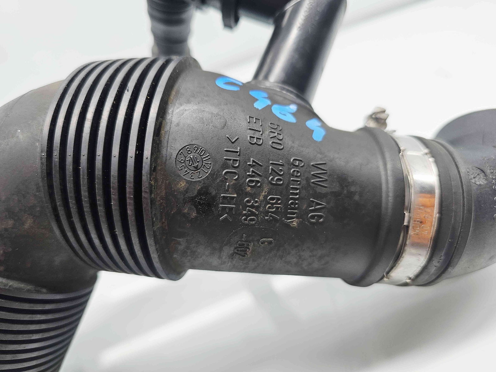 Tub admisie aer Skoda Fabia 2 Combi (5J, 545) [Fabr 2007-2014] 6R0129654C 1.6 TDI CAYC 77KW / 105CP - imagine 2